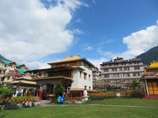 ... ein tibetisches Kloster ....