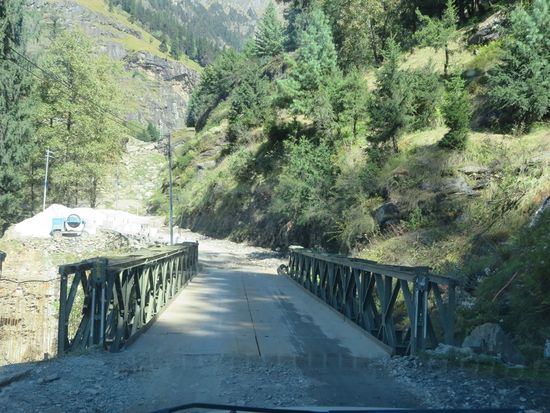 Enge Straßen, aber gut befahrbar ...