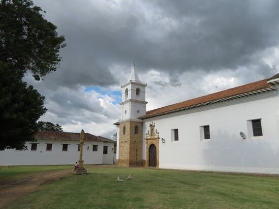 Das Kloster der Karmelitinnen.