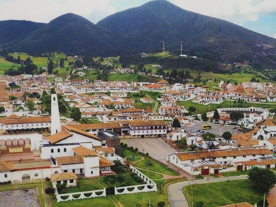 ... und wird gerne von den Kolumbianern - wegen der kühlen Temperaturen und der Nähe zu Bogota - besucht.