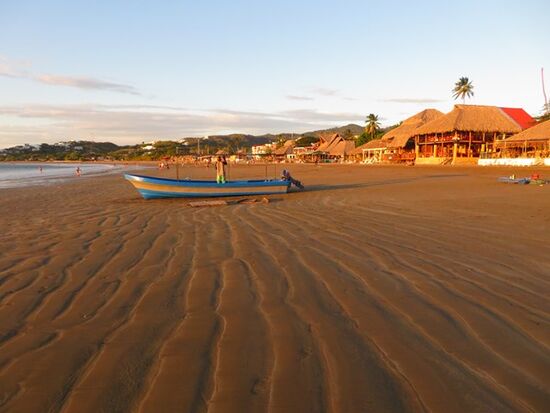 Der Strand von San Juan ...