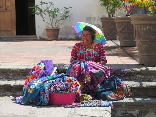 Es ist tagsüber warm, das macht Laune.