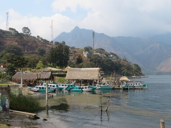 Das Leben ist sehr dörflich hier in San Pedro ...