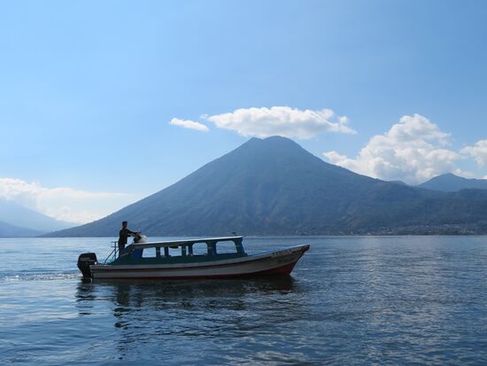 Der Vulkan San Pedro.