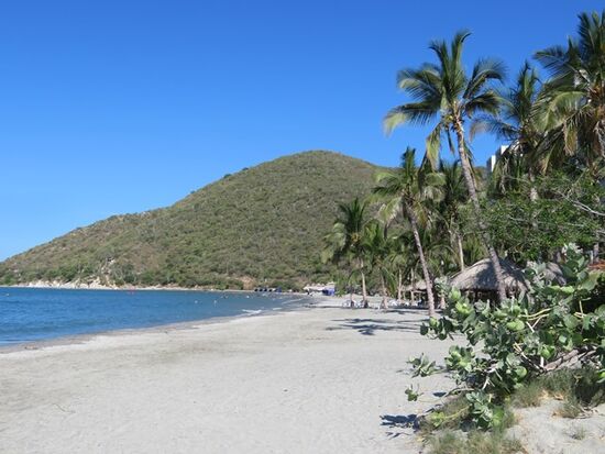 ... ein heißer Strand davor ...