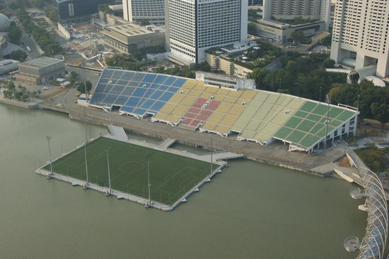 Fussballplatz @ Marina Bay