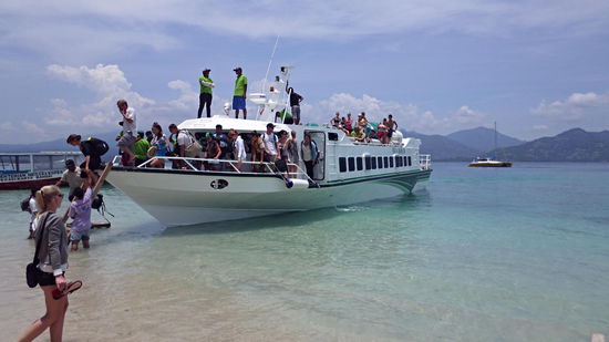 Ankunft auf Gili Air