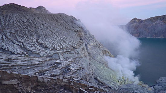 Blick auf den Kratersee