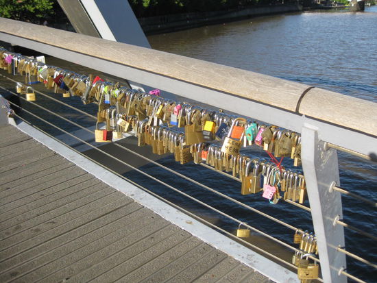da dürfen die Schlösser der Verliebten nicht fehlen!