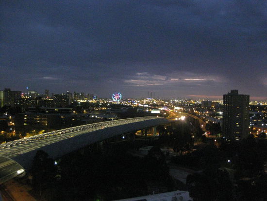 Diesen Blick haben sie aus dem Wohnzimmer