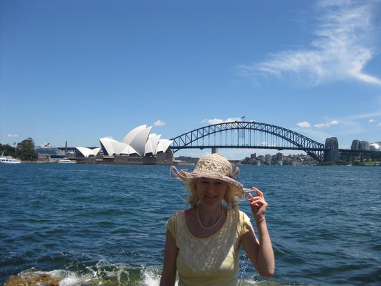 Ein beliebtes Motiv für die Touristen ...