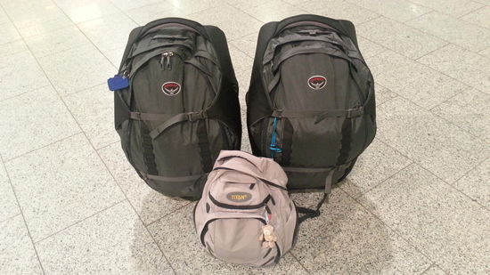 Und das muss für 8 Monate reichen.