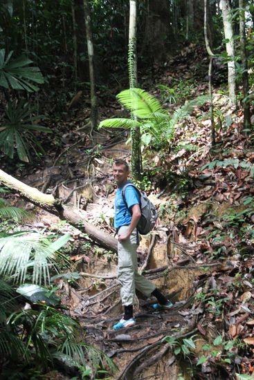 Über Stock und über Stein...