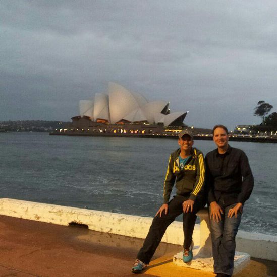 Timo ist seit sieben Jahren beruflich in Sydney und so konnte er noch manch Interessantes über seine Wahlheimat erzählen. Bei einem Bier gab es dann auch noch eine leckere Känguru-Emu-Pizza.