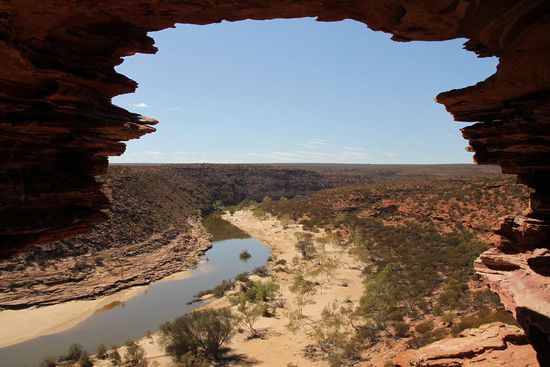 Blick aus dem Fenster - ein ganz klein bisschen schöner als in der Offenbacher Landstraße 