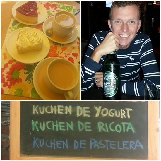 Da war jemand - 3x dürft ihr raten wer  - bei dem vielen Kuchen so aufgeregt, dass für das Foto der gesamte Tisch erstmal unter Kaffee gesetzt wurde.