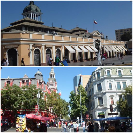 Markthalle und Fußgängerzone