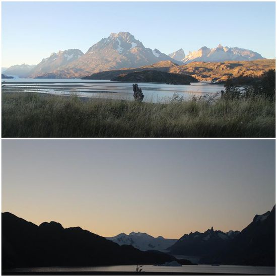 Blick aus unserem Zimmer - wir wohnen gefühlt mitten in der Natur.