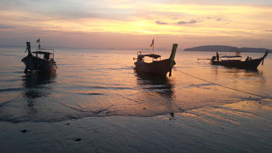 Die Sonnenuntergänge in Thailand sind einfach der Hammer!