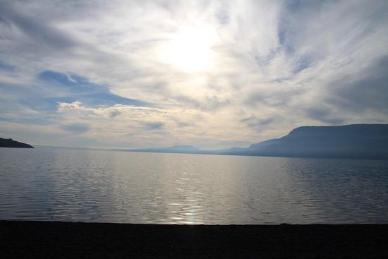 Wir befinden uns immer noch in der chilenischen Seenlandschaft - 
Keine Ahnung, wie die darauf kommen...