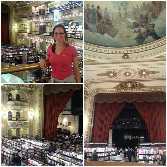 In Recoleta befindet sich auch der edelste Buchladen der Stadt in einem ehemaligen Theater. Hier wird der Lesestoff so richtig in Szene gesetzt - ein Traum für jeden Bücherwurm!