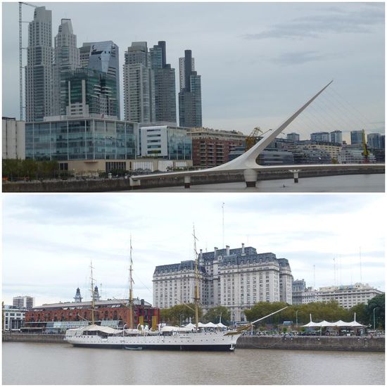 Puerto Madero, einst ein heruntergekommenes Hafenviertel, 
ist heute eines der schicksten Ausgehviertel der Stadt.