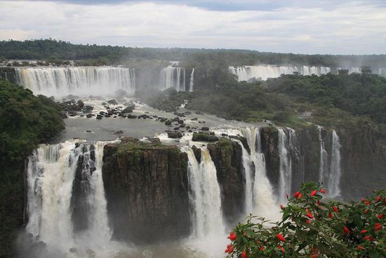 Panoramablick oben und
dann wieder mittendrin unten