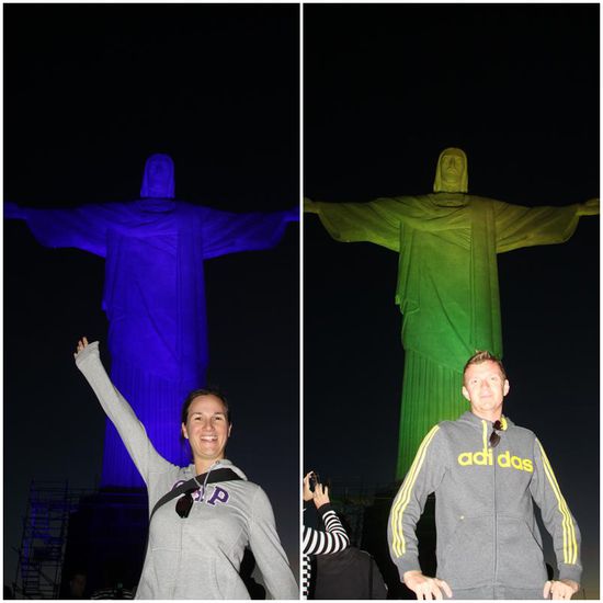 ...und bei Nacht.
Die Farbspiele gab es übrigens nur für einen sehr kurzen Zeitraum...