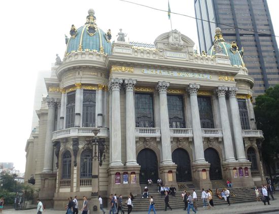 Das prunkvolle Theatro Municipal, Schauplatz für viele Konzerte.