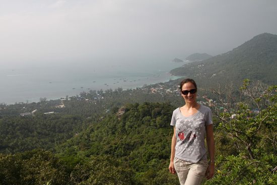 ...durften wir eine 360° Sicht über die Insel genießen.