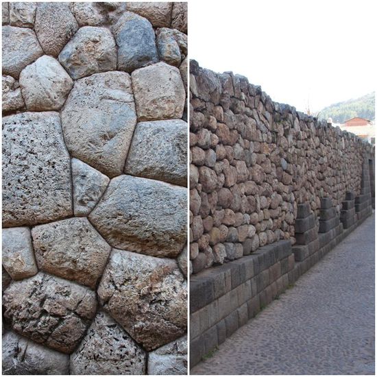 Beim Bummel durch die engen Gässchen von Cusco stößt man immer wieder auf Mauern, die noch aus der Inka-Zeit resultieren.