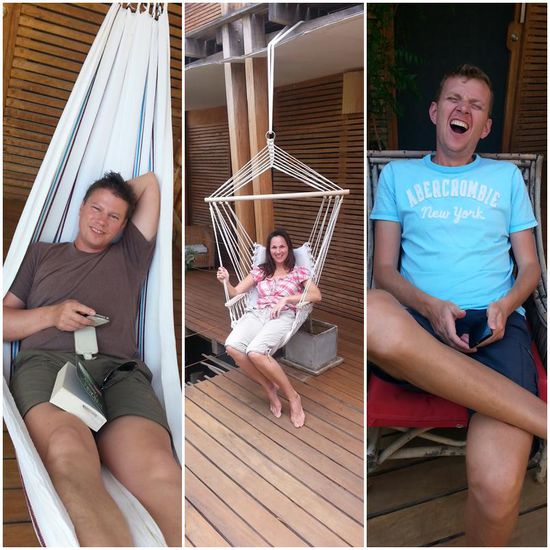 Sehen wir gestresst aus? 