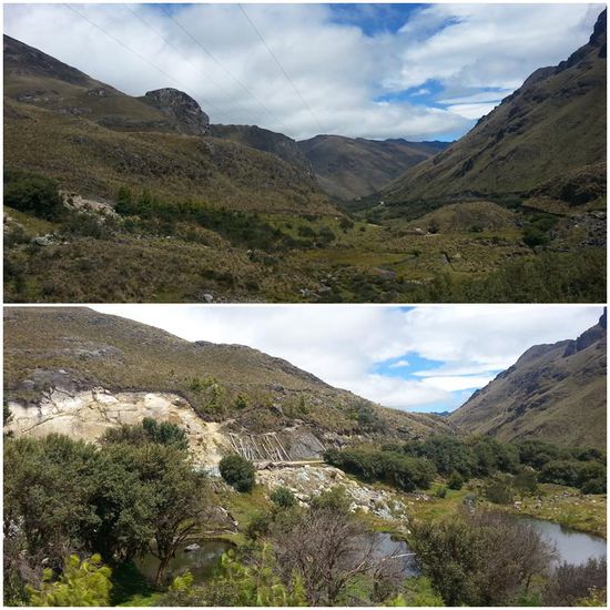 Wir kommen auf unserer Fahrt auch durch den Cajas Nationalpark mit seiner eigentümlichen Páramo-Landschaft auf über 4.000 Metern.