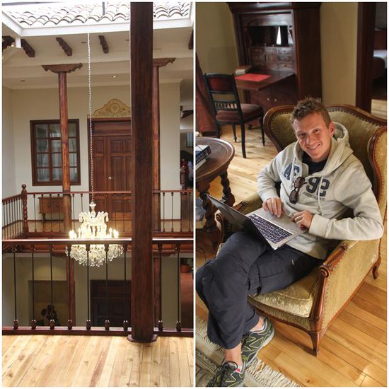 Bei der Arbeit - damit ihr auch was zu lesen habt... 