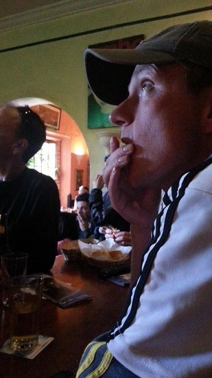 OK... Zwischenzeitlich war auch etwas Anspannung spürbar.