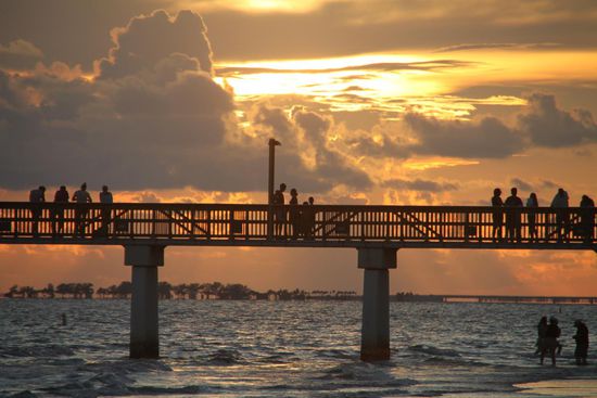 Zwei Dinge wofür Florida in Deutschland so beliebt ist:
Sonnenuntergänge und breite, weiße Sandstrände