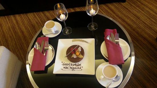 Geburtstagskuchen in der Teatime