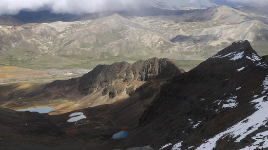 Aussicht auf die Umgebung um den Chakaltaya