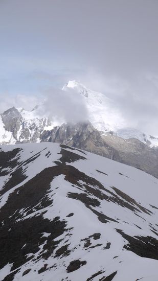 Aussicht zum Huayna Potosi