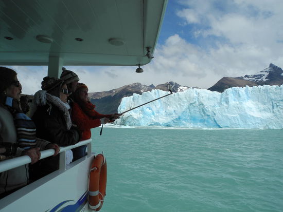 Es wird mit allen Tricks gearbeitet, die Kamera wurde auf einen Stock montiert!