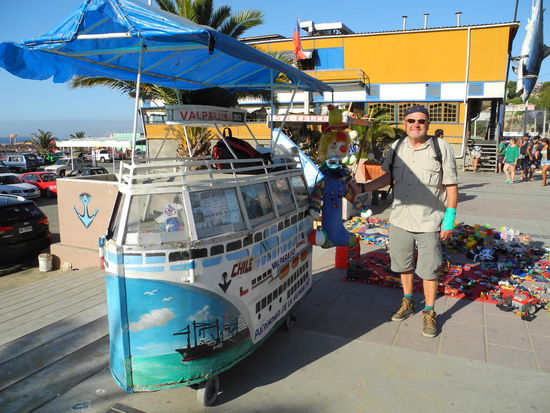 Ein orgineller Verkaufsstand