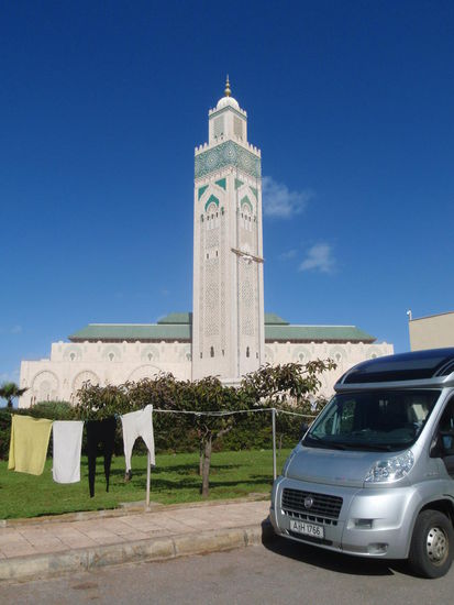 Der beste Parkplatz, wir konnten hier sogar übernachten!