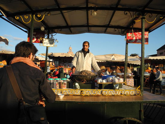 Die Marokkaner lieben gedämpfte Schnecken!