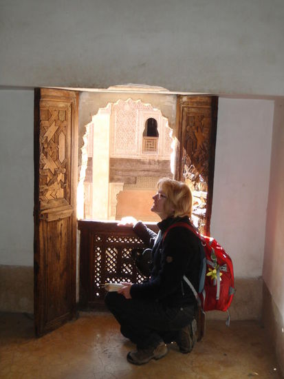 In der Schule gab es 133 kleine Schlafkammern von ca. 10 qm, in denen je 2-4 Studenten wohnten.