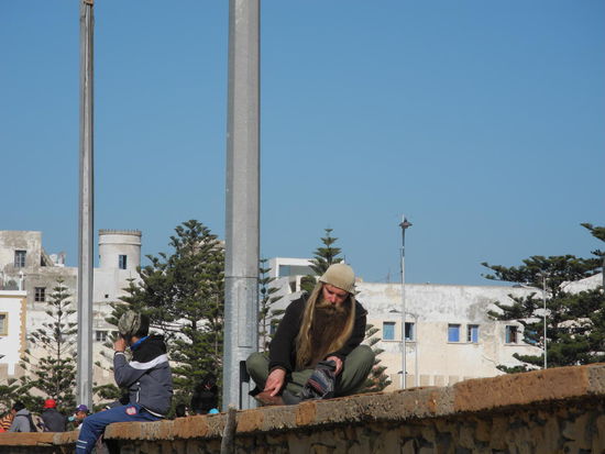 Übrig gebliebener Hippie aus den 70 er Jahren.