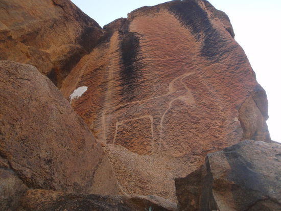 Die "Gazelle" hätten wir ohne einen freundlichen Marokkaner nicht gefunden.