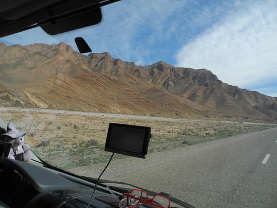 Kahle Berge mit Faszination.