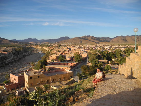Blick auf die Stadt Tata.