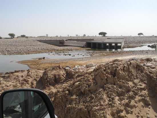 Von Wassermassen zerstörte Brücke, wie geht`s weiter?