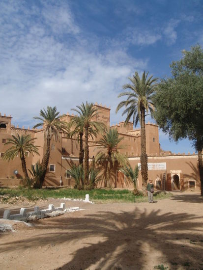 Neben dem Campingplatz liegt die Kasbah Asslim, diese wurde sehr aufwendig renoviert.